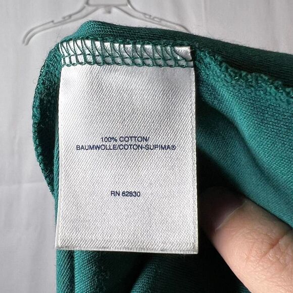 Men’s Lands' End Supima Cotton Turtleneck Shirt (Size M 38-40) - Picture 5 of 5